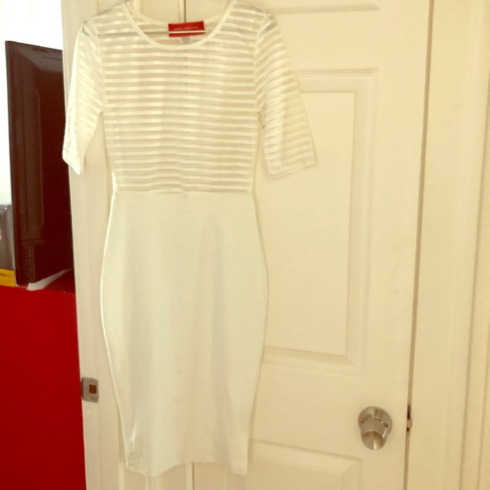 White dress